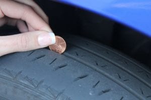 tire tread depth test